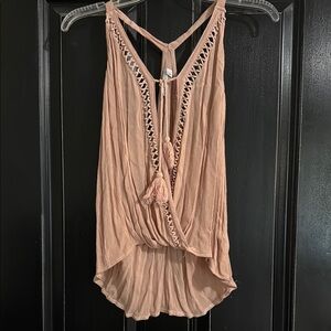Ron Jon Blush Sleeveless Tank Top women’s Med